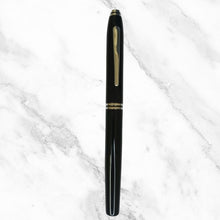 Glossy Black Magnetic Cap Ball Pen – Blue Ink | BallPenBazaar