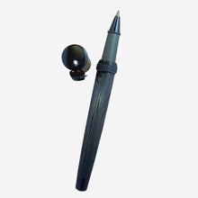 Metallic Glossy Blue Designer Ball Pen | 888 F German Refill | Smooth Blue Ink | Openable Mechanism | Gift Pen for Men & Women