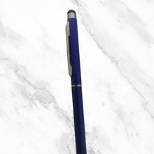 Metallic Glossy Blue Ball Pen – Mobile Touch | Blue Ink |BallPenBazaar