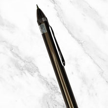 Dual Ink Glossy Brown Ball Pen – Blue & Red | Twist Mechanism