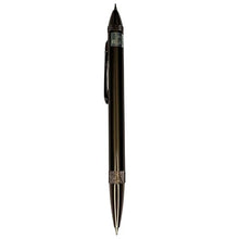 Dual Ink Glossy Brown Ball Pen – Blue & Red | Twist Mechanism | BallPenBazaar
