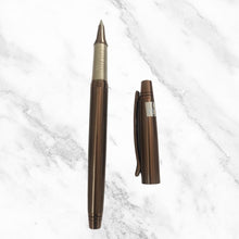 Metallic Coffee Ball Pen – Blue Ink | BallPenBazaar