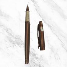 Metallic Coffee Ball Pen – Blue Ink | BallPenBazaar
