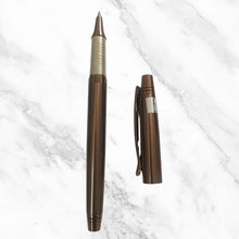 Metallic Coffee Ball Pen – Blue Ink | BallPenBazaar