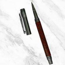 Metallic Orange and Silver Ball Pen – Blue Ink | BallPenBazaar