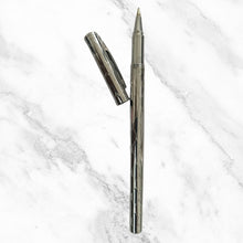 Designer Silver Ball Pen – Blue Ink | Glossy Finish | BallPenBazaar