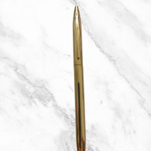 Metallic Glossy Gold Ball Pen – Premium Twist Mechanism | Blue Ink