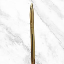 Metallic Glossy Gold Ball Pen – Premium Twist Mechanism | Blue Ink