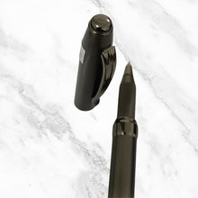 Metallic Glossy Gunmetal Ball Pen – Blue Ink | BallPenBazaar