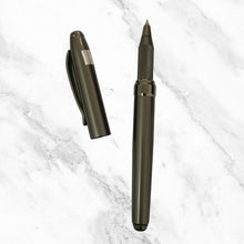 Metallic Glossy Gunmetal Ball Pen – Blue Ink | BallPenBazaar