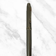 Metallic Glossy Gunmetal Ball Pen – Blue Ink | BallPenBazaar
