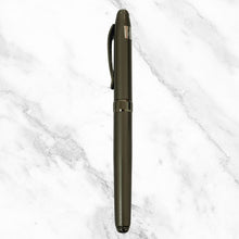 Metallic Glossy Gunmetal Ball Pen – Blue Ink | BallPenBazaar