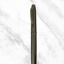 Metallic Glossy Gunmetal Ball Pen – Blue Ink | BallPenBazaar
