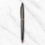 Ballpen Bazaar Metallic Glossy Gunmetal Ball Pen with Copper Clip | Twist Mechanism | Blue Ink | Premium Metal Writing Pen