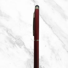 Glossy Maroon Ball Pen – Mobile Touch, Twist, Blue Ink