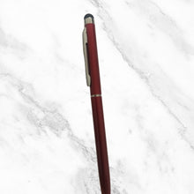 Glossy Maroon Ball Pen – Mobile Touch, Twist, Blue Ink