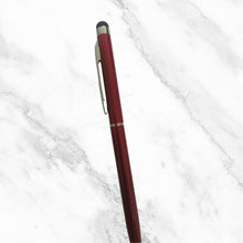 Glossy Maroon Ball Pen – Mobile Touch, Twist, Blue Ink