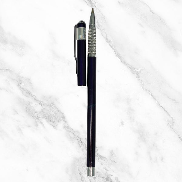 Metallic Glossy Purple Ball Pen – Blue Ink | BallPenBazaar