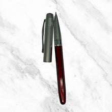 Red & Silver Ball Pen – Blue Ink | Glossy Openable Pen | BallPenBazaar