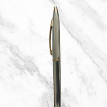 Metallic Glossy Silver Ball Pen – Gold Clip | Twist Mechanism | Smooth Blue Ink