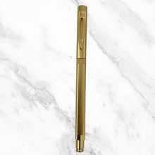 Metallic Gold Ball Pen – Luxurious Openable Design | Smooth Blue Ink Writing Valentine Gift