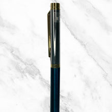 Green & Silver Twist Ball Pen – Gold Clip | Blue Ink | BallPenBazaar