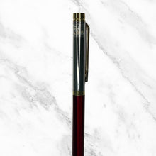 Red and Silver Ball Pen with Gold Clip – Blue Ink | BallPenBazaar