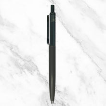 Metallic Silver & Gray Ball Pen – Click Mechanism | Blue Ink