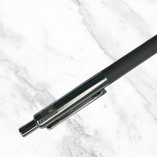 Metallic Silver & Gray Ball Pen – Click Mechanism | Blue Ink