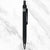 Matt Black Body Ball Pen – Click Mechanism | Blue Ink | Glossy Black Clip