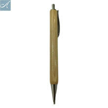 Premium Wooden and Silver Pen – Sleek Click | BallPenBazaar