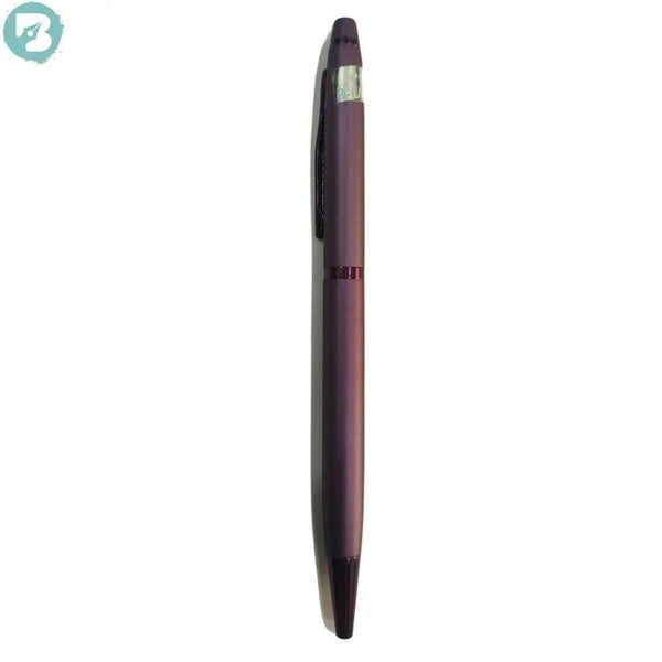 Purple Color Body With black Ink ball pen – Smooth Twist Mechanism for Style.