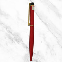 Red and Gold Metal Ball Pen – Bold and Elegant Design | Smooth Writing with Glycer 0.6mm Blue Ink