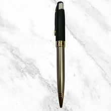 Rose Gold and Black Ball Pen – Twist Mechanism | Smooth Writing with Glycer 0.6mm Blue Ink