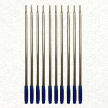 Set of 10 – 1mm Cross-Compatible Ball Pen Refills | Smooth Blue Ink | Premium Long-Lasting Refills for Twist and Click Ball Pens