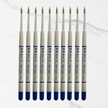 Set of 10 Plastic Jotter Refills – 0.6mm Fine Blue Ink | Smooth Writing | Compatible Jotter-Style Ball Pens