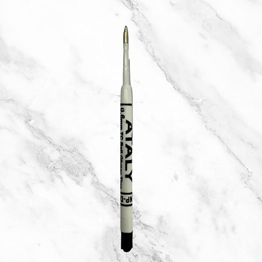 Set of 10 Plastic Jotter Refills – 0.6mm Fine Point | Smooth Black Ink | Compatible with Jotter Ball Pens | Long-Lasting Refill Set for Everyday Writing