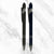 Set of 2 – Matt Gray & Matt Blue Stylus Ball Pens | Mobile Touch