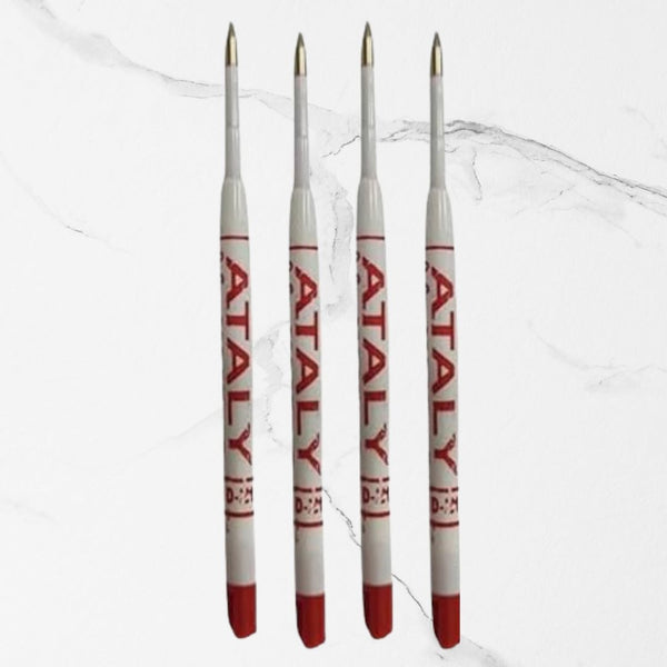 Set of 4 Plastic Jotter Refills – 0.6mm Fine Point | Smooth Red Ink | Compatible Jotter Ball Pens