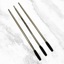 Set of 6 Cross-Compatible 1mm Ball Pen Refills | Smooth Black Ink | Premium Writing Refills for Cross-Type Twist Ball Pens