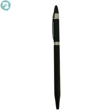 Sleek Black and Silver Slim Ball Pen – Black Ink | BallPenBazaar