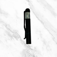 Slim Matt Black Ball Pen – Silver Grip | Blue Ink | Openable | BallPenBazaar
