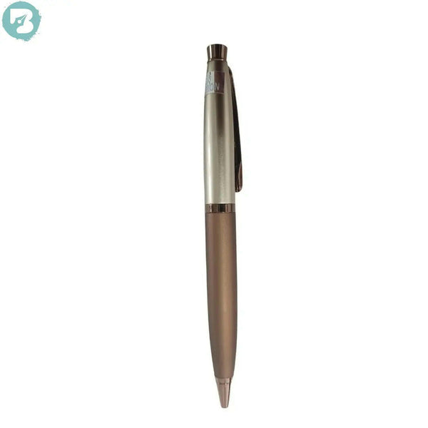 The Brown Duo Pen – Elegant Twist Mechanism with Premium Black Ink.