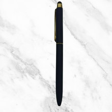 Fellowship's 2-in-1 Mobile Touch Matte Black Ball Pen – Twist Mechanism | Dual Ink (Blue & Red)