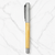 Wooden Roller Pen – Premium Openable Design | Blue Ink Roller Refill