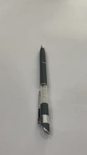 Matte Black Diamond Pen – Bold Design for Smooth Writing With Mini VT Refill Blue Ink.