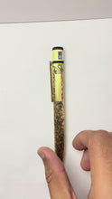 Metallic Glossy Gold Engraved Ball Pen – Premium Twist Pen for Men & Women