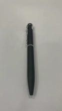 Black Color Body With Doctor Silver Clip Twist Ball Pen - Black Ink.