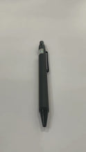 The Black Body Metal Ball Pen with Black Clip, Click Mechanism