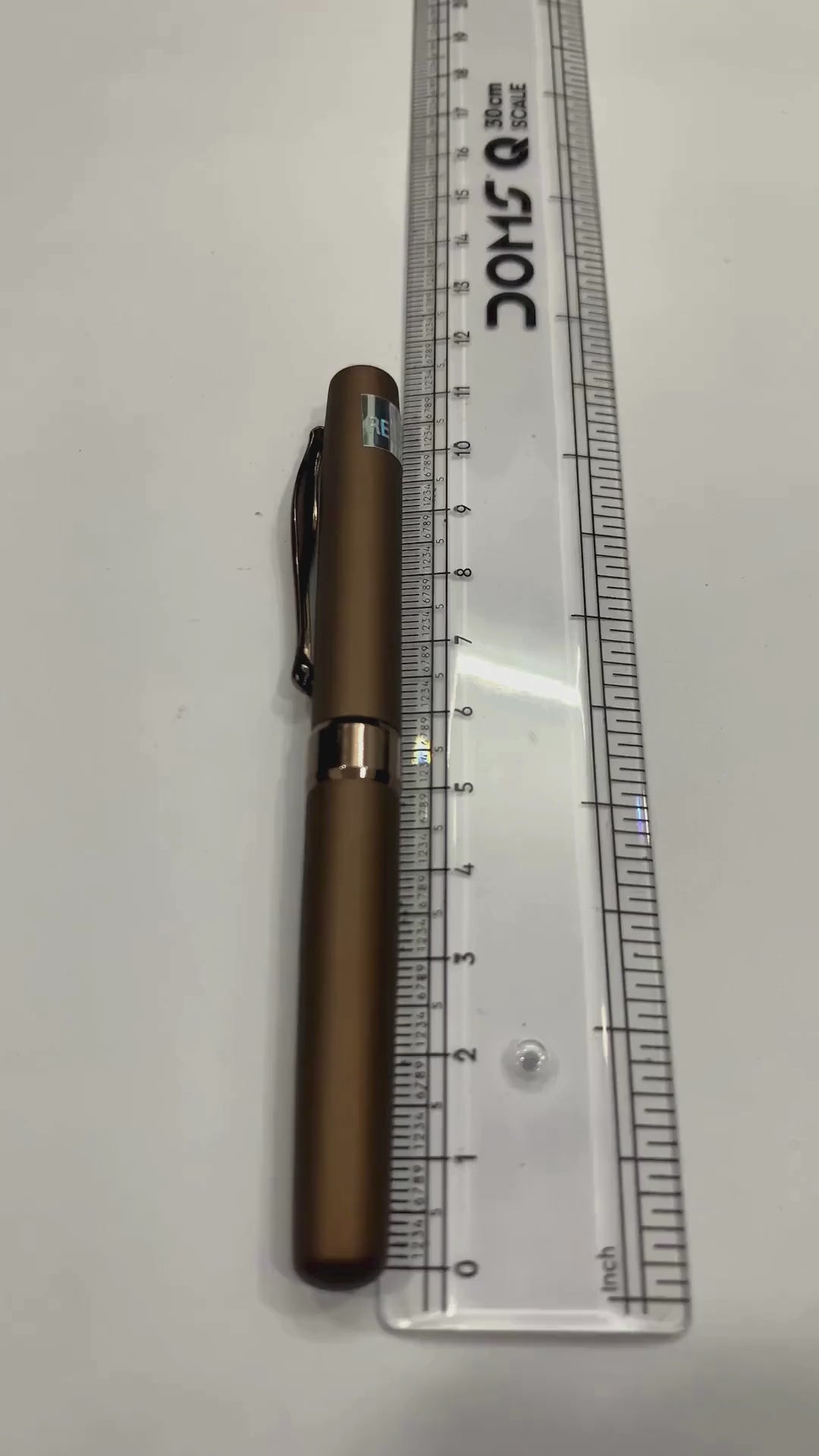 The Dark Brown Metal Pen – Simple and Sophisticated for Smooth Writing.